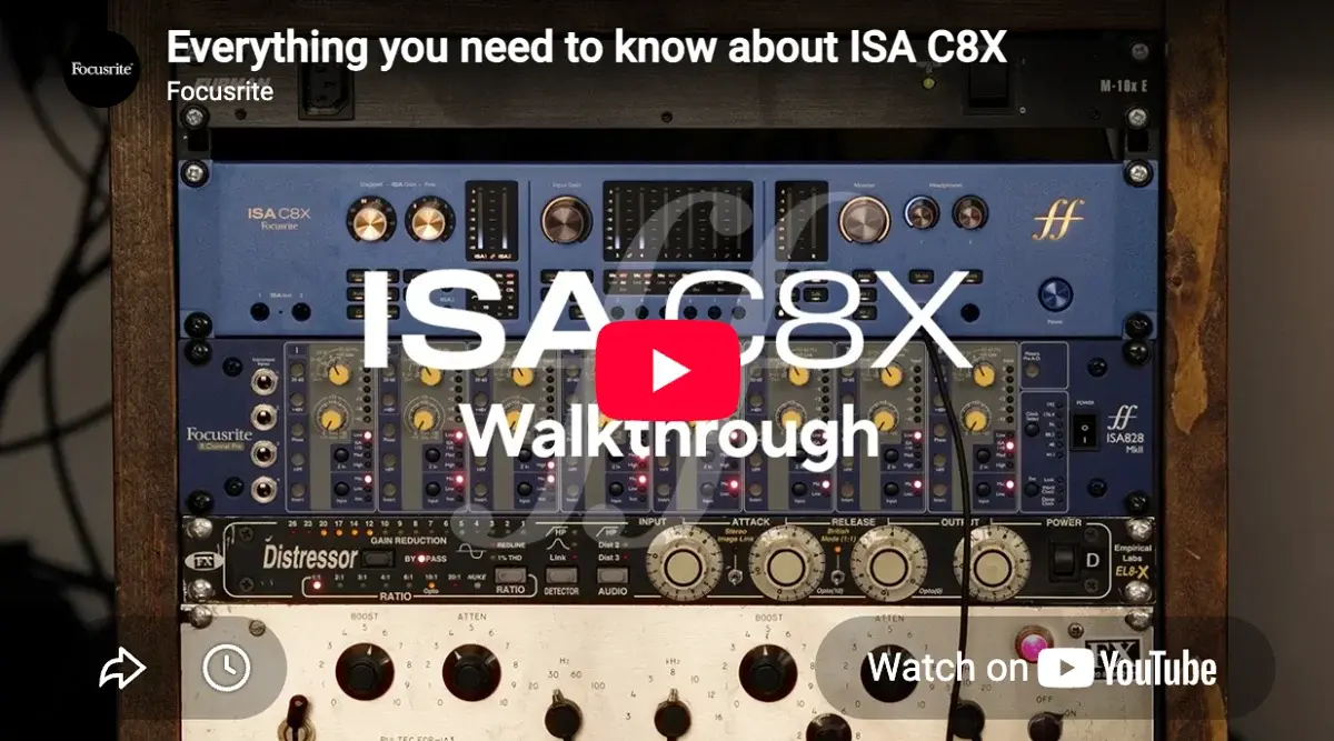 ISA C8X Overview Video Thumbnail